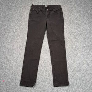 Royal‎ Robbins Black Wash Stretch Denim Straight Leg Jeans Women's Size 6